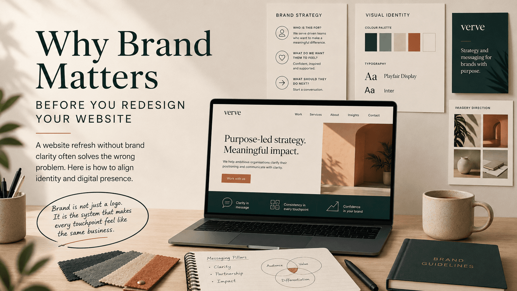 Pourquoi l'image de marque compte avant de refaire votre site